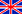 Liten flagga Storbritannien