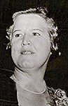Porträttfoto av Gertrude Ederle som äldre dam