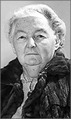Porträttfoto av Margaret Bondfield som äldre. Hon ser rakt in i kameran