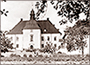 Gammalt lite suddigt foto av Årsta slott