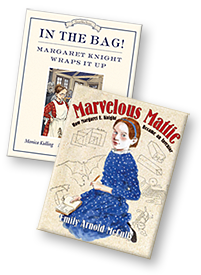 De amerikanska barnböckerna "In the bag" och "Marvelous Mattie".