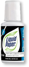 Foto av en flaska "Liquid Paper"