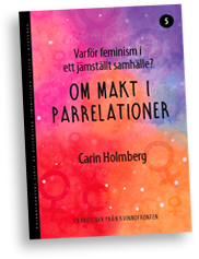 Omslag till häftet "Om makt i parrelationer"