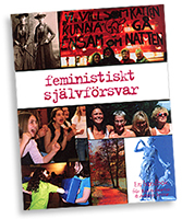 Omslag till handboken om feministiskt självförsvar