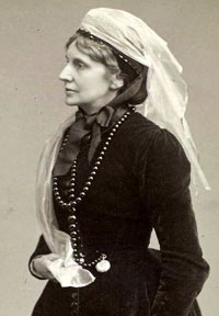 Foto av en äldre Josephine Butler