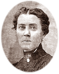 Porträttfoto av Elizabeth Magie som ganska ung