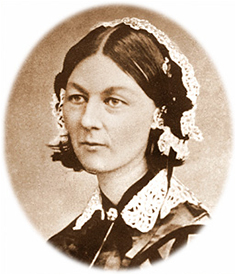 Foto av Florence Nightingale