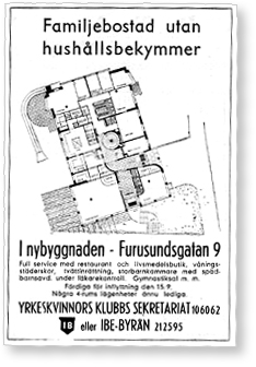DN-annons för kollektivhus